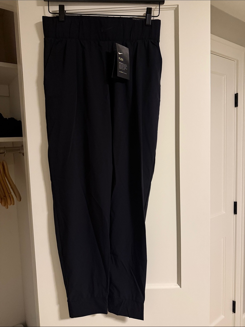Nike Black Bliss Lux Slim fit Flex fabric Jogger